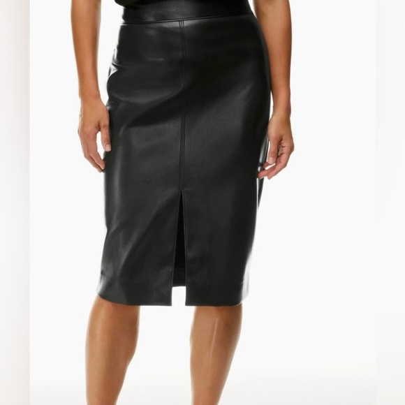 Babaton Pegu Skirt Black Skirt Size 4 - Picture 14 of 14